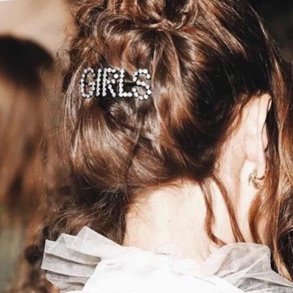 Rhinestone hair pins -new